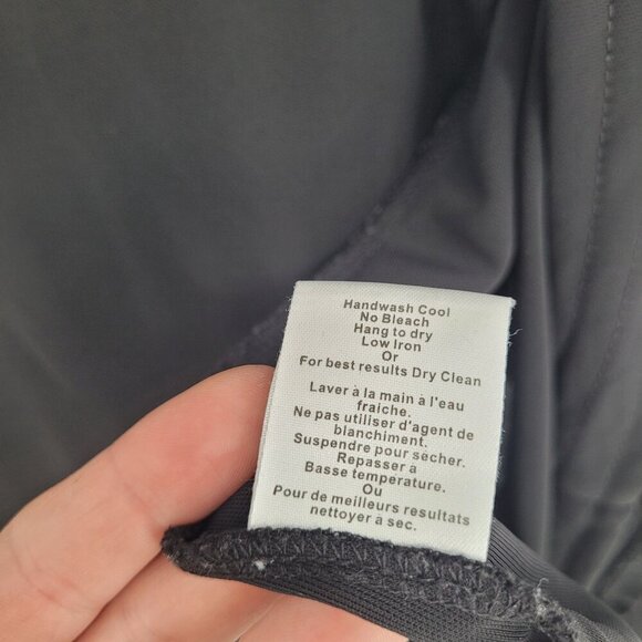 Talula Babaton womens XXS black knit long sleeve wrap top blouse - Picture 7 of 11